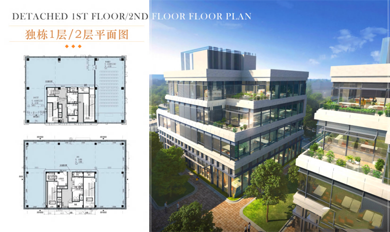 云锦路站的上海源点大厦出租1500平办公室可分割